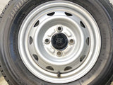 ブリヂストン W300 145/80R12 80/78LT / JECT T3 3.5J+ 100-4穴 4本