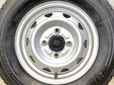 ブリヂストン W300 145/80R12 80/78LT / JECT T3 3.5J+ 100-4穴 4本