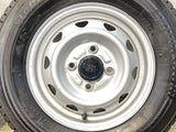ブリヂストン W300 145/80R12 80/78LT / JECT T3 3.5J+ 100-4穴 4本