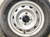 ブリヂストン W300 145/80R12 80/78LT / JECT T3 3.5J+ 100-4穴 4本