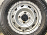 ブリヂストン W300 145/80R12 80/78LT / JECT T3 3.5J+ 100-4穴 4本