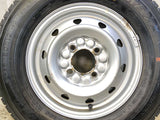 ダンロップ ウィンターマックス LV01 forVAN 145/80R12 80/78LT / TOPY M74 3.5J+ 100-4穴 4本
