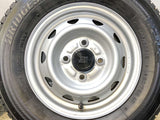 ブリヂストン W300 145/80R12 80/78LT / JECT T3 3.5J+ 100-4穴 4本