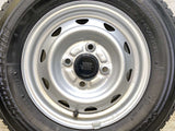ブリヂストン W300 145/80R12 80/78LT / JECT T3 3.5J+ 100-4穴 4本
