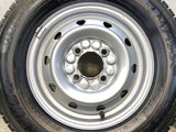 ダンロップ ウィンターマックス LV01 forVAN 145/80R12 80/78LT / TOPY M74 3.5J+ 100-4穴 4本