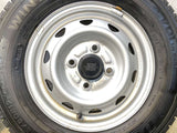 ダンロップ ウィンターマックス LV01 forVAN 145/80R12 80/78LT / TOPY T3 3.5J+ 100-4穴 4本