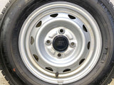 ダンロップ ウィンターマックス LV01 forVAN 145/80R12 80/78LT / TOPY T3 3.5J+ 100-4穴 4本