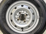 ブリヂストン W300 145/80R12 80/78LT / M74 3.5J+ 100-4穴 4本