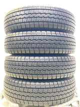 ダンロップ ウィンターマックス SV01 145/80R12 80/78LT / キャロウィン T3 3.5J+ 100-4穴 4本