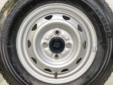 ブリヂストン W300 145/80R12 80/78N LT / JECT T3 3.5J+ 100-4穴 4本
