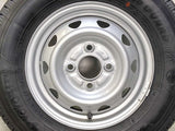 ヨコハマ アイスガード iG91 145/80R12 86/84N LT / キャロウィン T3 3.5J+34 100-4穴 4本