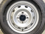 ブリヂストン W300 145/80R12 80/78LT / JECT T3 3.5J+ 100-4穴 4本