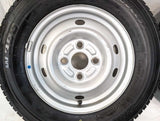 ブリヂストン W300 145/80R12 80/78N LT / TOPY E47 4.0J+ 100-4穴 4本