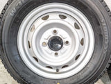 ブリヂストン W300 145/80R12 80/78N LT /ブリヂストン JECT T3 3.5J+ 100-4穴 4本