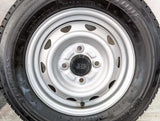 ブリヂストン W300 145/80R12 80/78N LT /ブリヂストン JECT T3 3.5J+ 100-4穴 4本