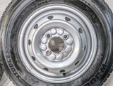 ブリヂストン W300 145/80R12 80/78N LT /WEDS キャロウィン M74 3.5J+ 100-4穴 4本