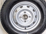 ダンロップ ウィンターマックス SV01 145/80R12 80/78N LT /WEDS キャロウィン T3 3.5J+ 100-4穴 4本