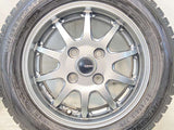 ダンロップ ウィンターマックス WM02 155/65R13 / G-SPEED 4.0J+45 100-4穴 4本