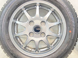 ダンロップ ウィンターマックス WM02 155/65R13 / G-SPEED 4.0J+45 100-4穴 4本