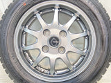 ダンロップ ウィンターマックス WM02 155/65R13 / G-SPEED 4.0J+45 100-4穴 4本