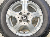 ブリヂストン アイスパートナー2 145/80R13 / ストラテジー 4.0J+43 100-4穴 4本
