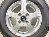 ブリヂストン アイスパートナー2 145/80R13 / ストラテジー 4.0J+43 100-4穴 4本