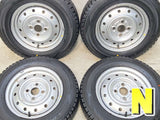 ダンロップ ウィンターマックス WM02 145/80R13 / TOPY KD 4.0J+ 100-4穴 4本