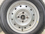 ダンロップ ウィンターマックス WM02 145/80R13 / TOPY KD 4.0J+ 100-4穴 4本