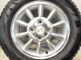 クムホ ウィンタークラフト 155/65R13 /スズキ純正 4.0J+45 100-4穴 4本