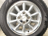 クムホ ウィンタークラフト 155/65R13 /スズキ純正 4.0J+45 100-4穴 4本