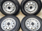 ダンロップ ウィンターマックス SV01 165R13 6PR / キャロウィン E4 4.5J+ 100-4穴 4本