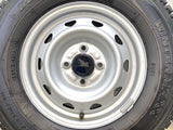 ダンロップ ウィンターマックス SV01 165R13 6PR / キャロウィン E4 4.5J+ 100-4穴 4本
