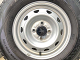 ダンロップ ウィンターマックス SV01 165R13 6PR / キャロウィン E4 4.5J+ 100-4穴 4本