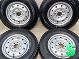 ダンロップ ウィンターマックス SV01 165R13 6PR / TOPY V4C 5.0J+ 100/114.3-4穴 4本