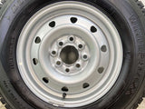 ダンロップ ウィンターマックス SV01 165R13 6PR / TOPY V4C 5.0J+ 100/114.3-4穴 4本