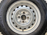 ダンロップ ウィンターマックス SV01 165R13 6PR /日産純正 5.0J+ 100-4穴 4本