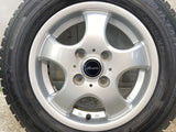ダンロップ ウィンターマックス WM02 145/80R13 / Justio 4.5J+45 100-4穴 4本