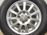 グッドイヤー アイスナビ 7 145/80R13 / ティラード アルファー 4.0J+42 100-4穴 4本