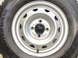 ダンロップ ウィンターマックス SV01 165R13 6PR / キャロウィン E4 4.5J+ 100-4穴 4本