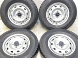 ダンロップ ウィンターマックス SV01 165R13 6PR / キャロウィン E4 4.5J+ 100-4穴 4本