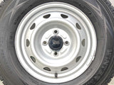 ダンロップ ウィンターマックス SV01 165R13 6PR / キャロウィン E4 4.5J+ 100-4穴 4本