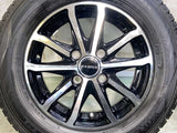 ダンロップ ウィンターマックス WM02 145/80R13 / E VANCE 4.0J+45 100-4穴 4本