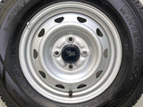 ダンロップ ウィンターマックス SV01 165R13 6PR / キャロウィン E4 4.5J+ 100-4穴 4本