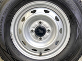 ダンロップ ウィンターマックス SV01 165R13 6PR / キャロウィン E4 4.5J+ 100-4穴 4本