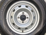 ダンロップ ウィンターマックス SV01 165R13 6PR / キャロウィン E4 4.5J+ 100-4穴 4本