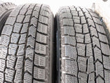 ダンロップ ウィンターマックス WM02 145/80R13 /WEDS キャロウィン LZ 4.5J+ 100/114.3-4穴 4本