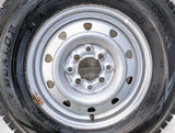 ダンロップ ウィンターマックス SV01 165R13 6PRLT / TOPY V4C 5.0J+ 100/114.3-4穴 4本