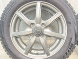 ブリヂストン ブリザック VRX 155/65R14 / MILLOUS 4.5J+45 100-4穴 4本