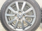 ダンロップ ウィンターマックス WM02 155/65R14 / DOS 4.5J+45 100-4穴 4本