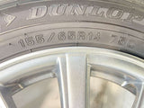 ダンロップ ウィンターマックス WM02 155/65R14 / DOS 4.5J+45 100-4穴 4本